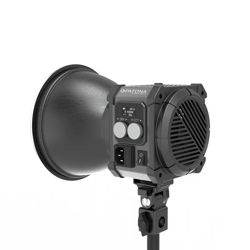 Lampa video LED PATONA Premium SQ200RGB 200W COB cu Hard Case 4172 3