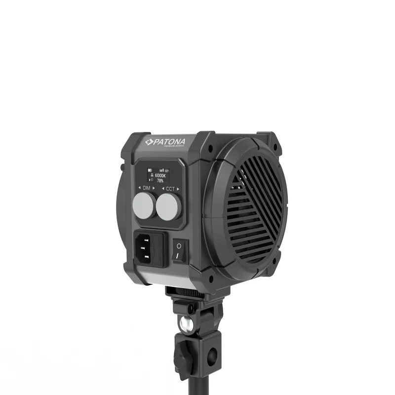 Lampa video LED PATONA Premium SQ200RGB 200W COB cu Hard Case 4172 5