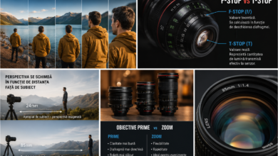 Distanța Focală în Videografie și Cinematografie: Ghid Complet 24mm–85mm + F-Stop vs T-Stop